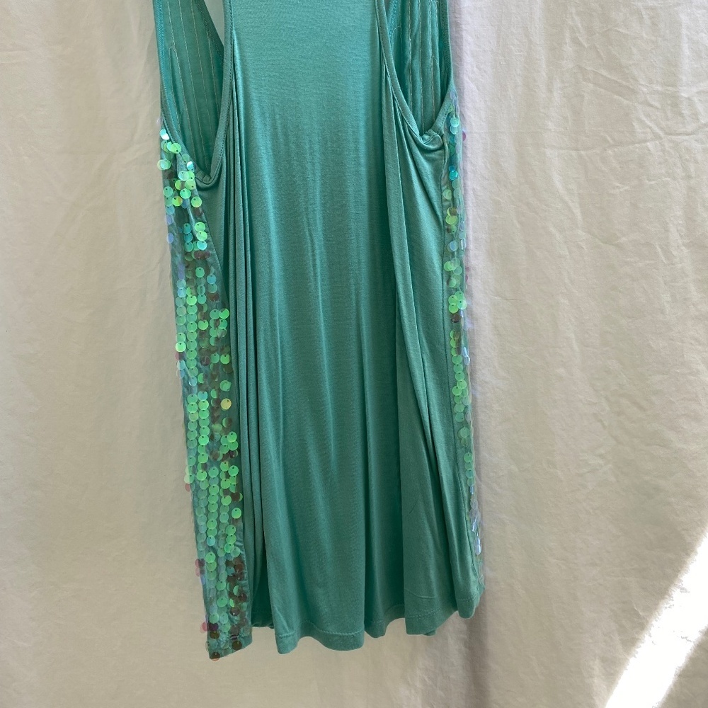 Sequins Tank Top - Size: Medium - image 7